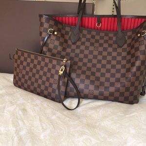 Neverfull MM Brown Damier