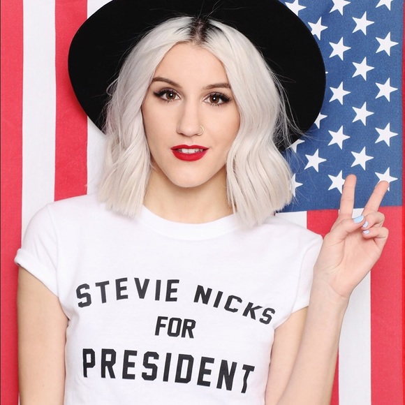GYPSY WARRIOR Stevie Nicks For President Tee