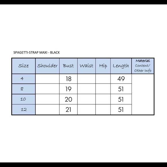 SPAGHETTI STRAP MAXI one size 12 left - Picture 8 of 8