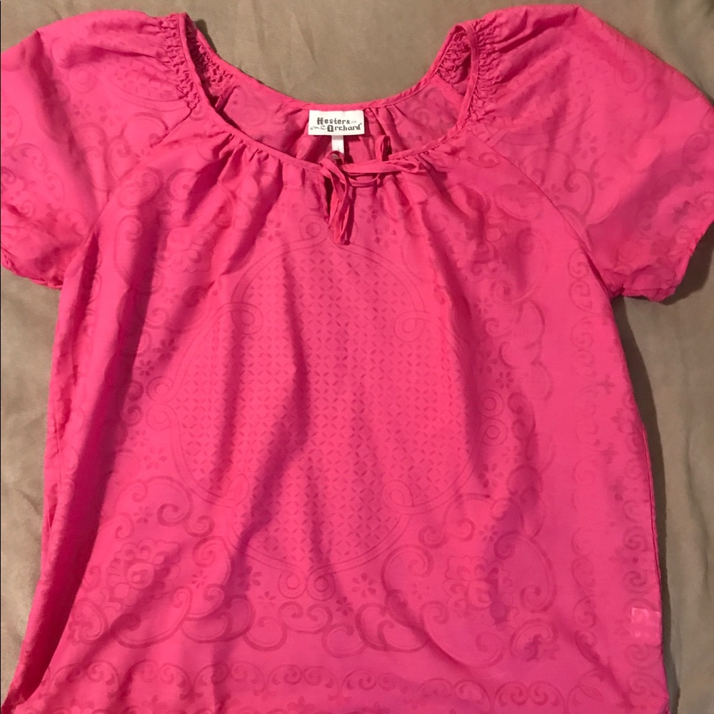 Pink dress shirt