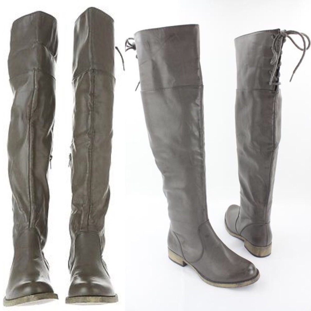 MIA Limited 'minute' over the knee boots