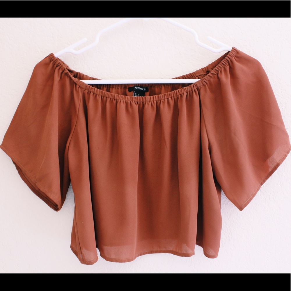 Off the shoulder shirt