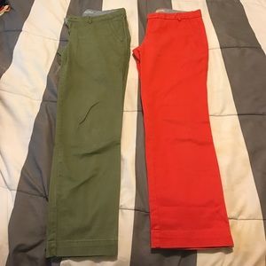 Banana Republic City Chino Capris
