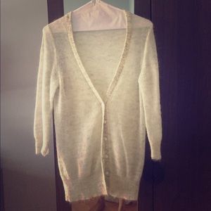 Super comfy lightweight crew cardigan