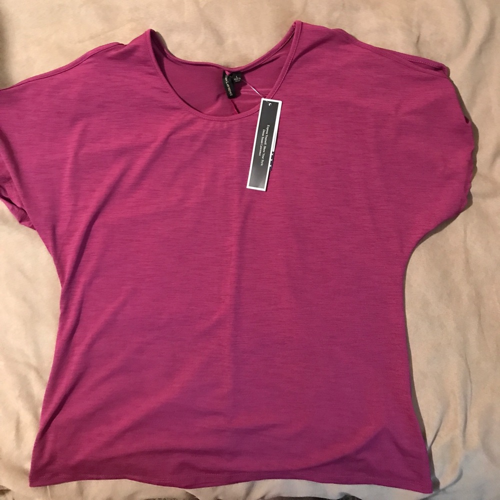 Purple dress shirt