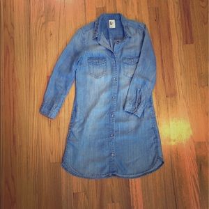 Chambray casual dress