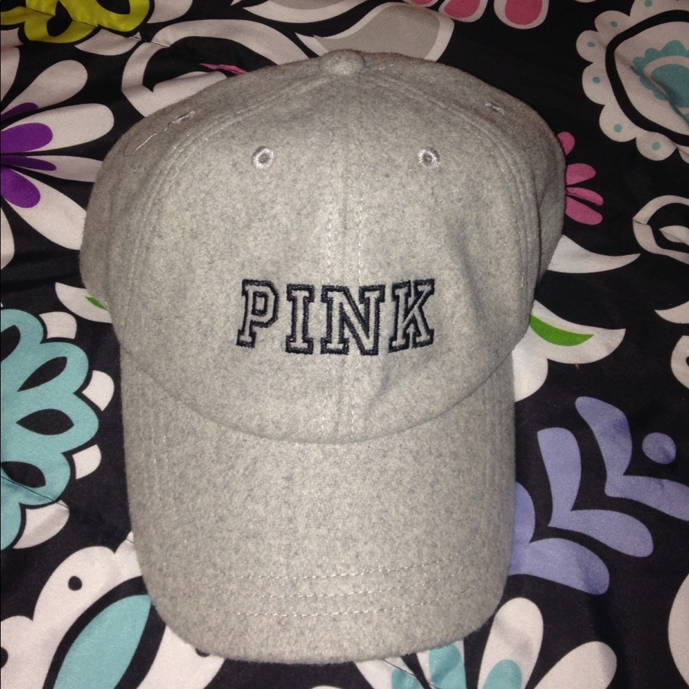 PINK baseball hat