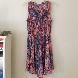 Collard Patterned Dress