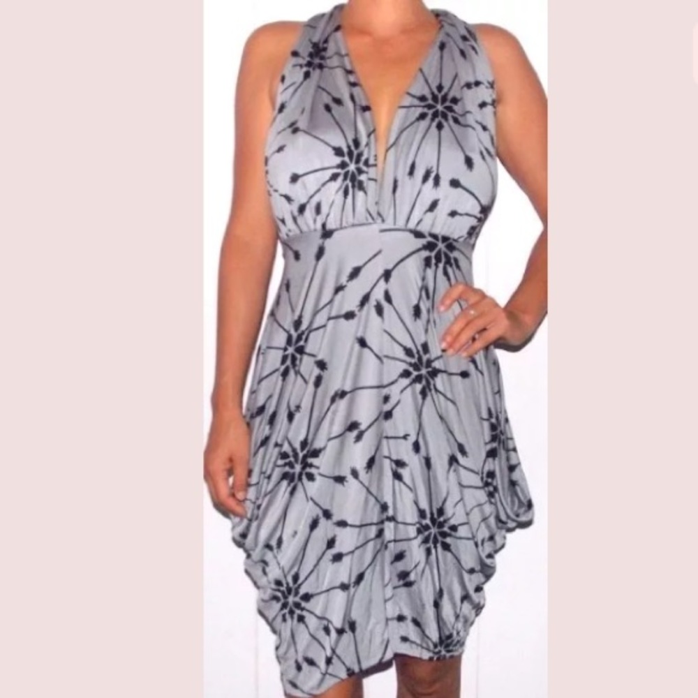 Mara Hoffman Boho Arrows Silk Halter Dress