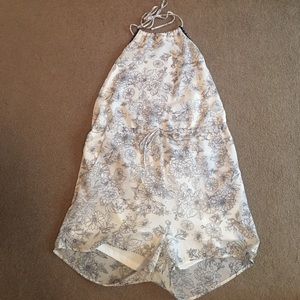 Never worn backless romper!