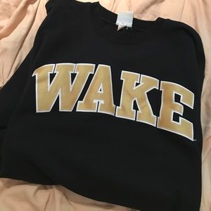 wake forest crew neck