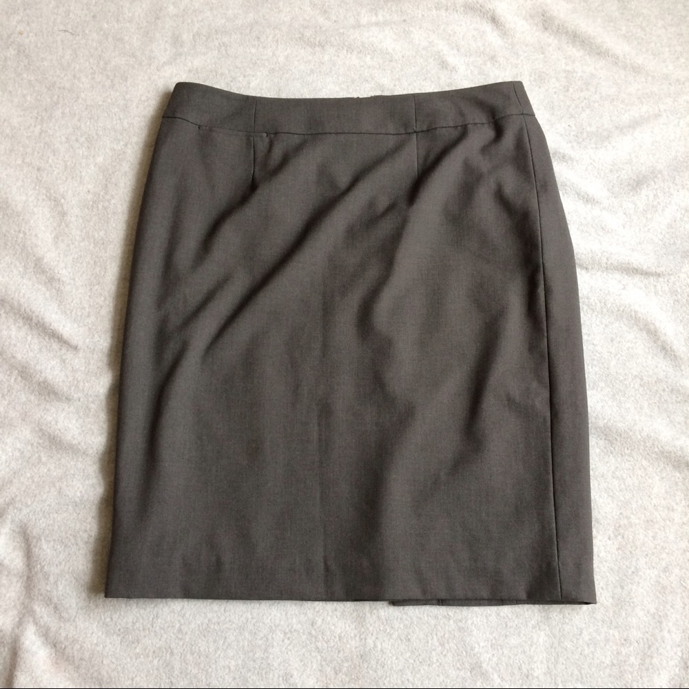 Calvin Klein gray pencil skirt