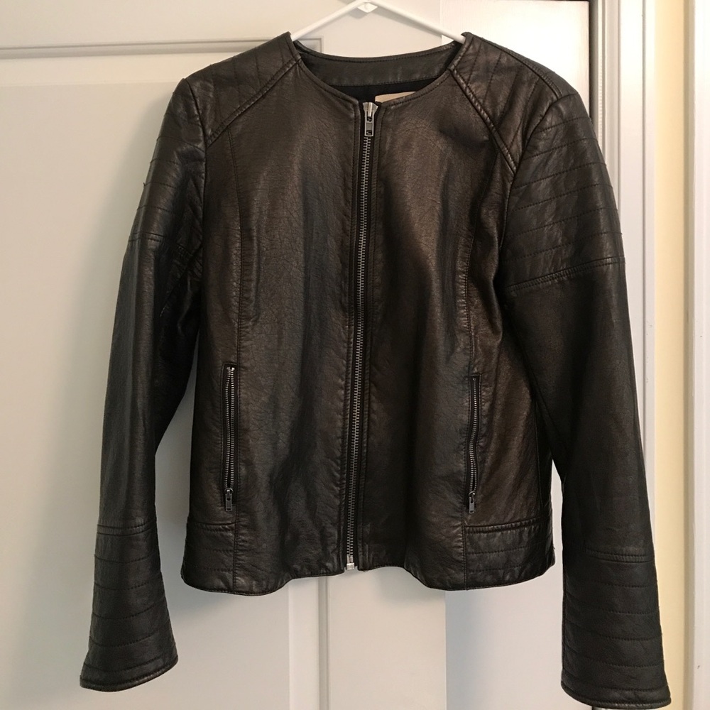 Silence and Noise Women's Faux Leather Jacket