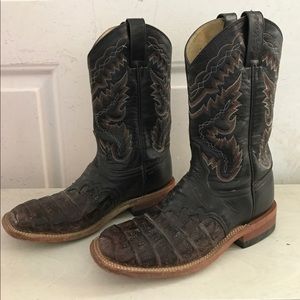 Lagrange Caiman skin Cowboy Boots