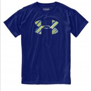 Under Armour Big Boys' Big Logo UA Tech T-Shirt