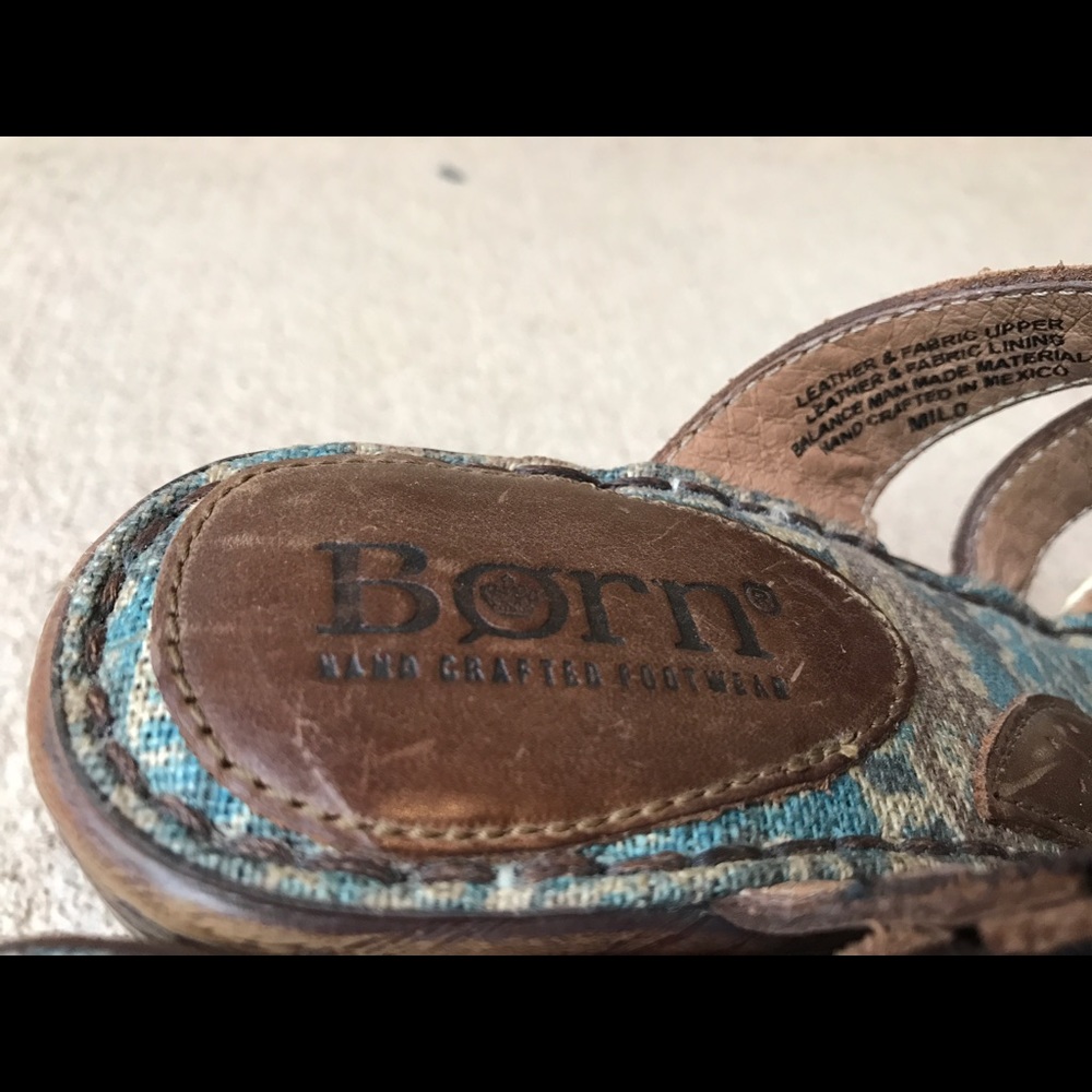 Born Milo women's wedges, size 6. - Picture 4 of 6