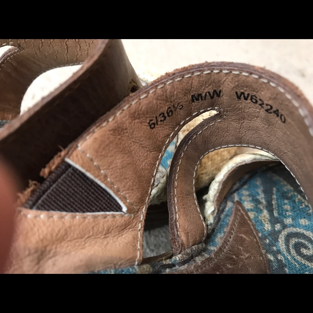 Born Milo women's wedges, size 6. - Picture 5 of 6