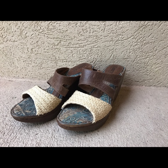 Born Shoes - Born Milo women's wedges, size 6.