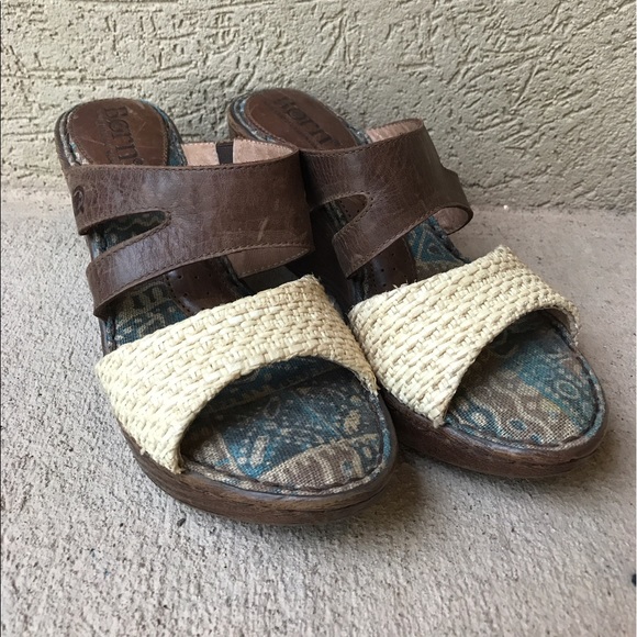 Born Milo women's wedges, size 6. - Picture 3 of 6