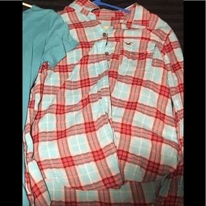 Hollister flannel!