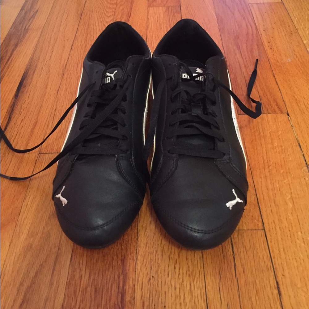 Puma Black and White Sneakers