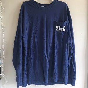 Long-Sleeve PINK tee