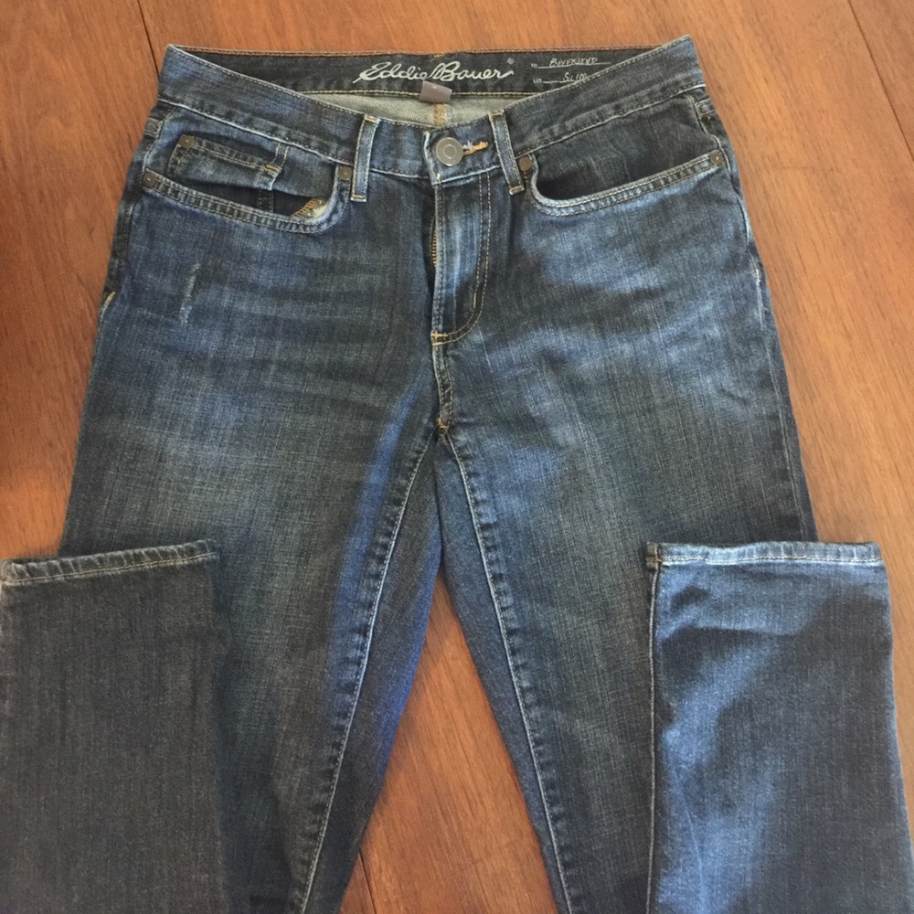 Eddie Bauer Boyfriend Slim Summer Jeans Size 0