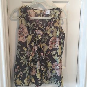 Cabi size s floral blouse