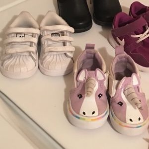 Adidas and unicorn vans