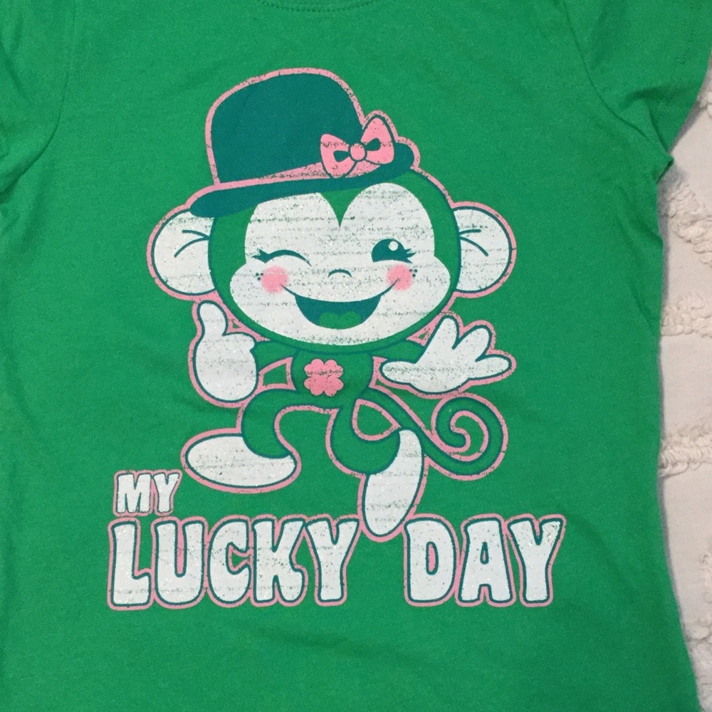 NWT GIRLS LUCKY SHIRT. small 5/6