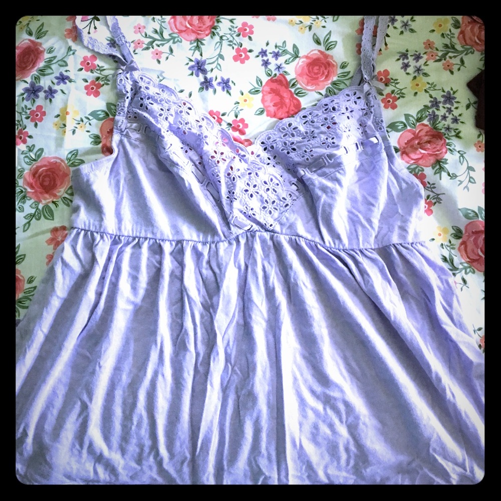 Victoria's Secret babydoll pj top M
