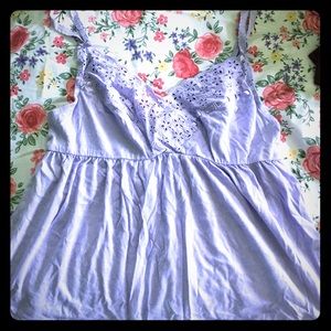 Victoria's Secret babydoll pj top M