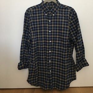 J. Crew Plaid Button Down