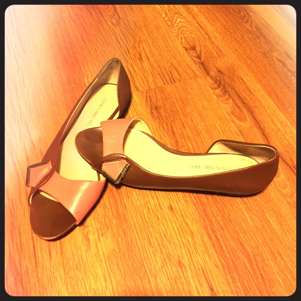 SPECIAL peep toe Flats