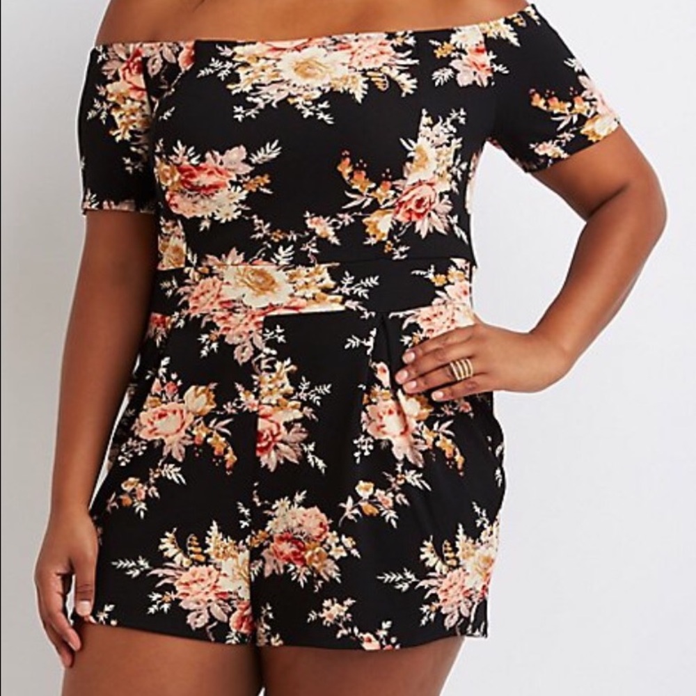 Plus size romper