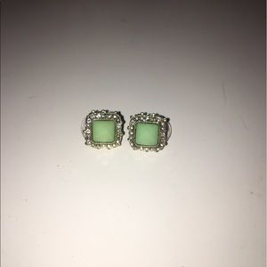 Mint Nordstrom studs