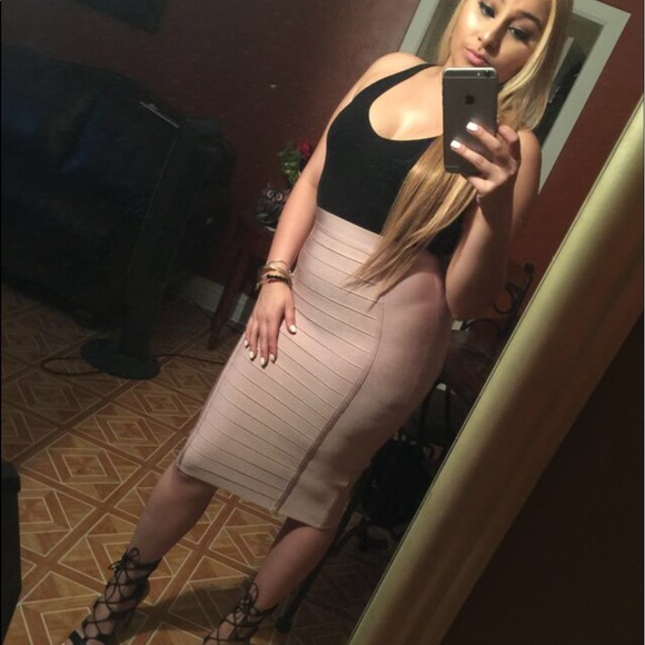 Bandage pencil skirt - Picture 3 of 4