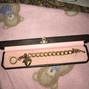 Juicy couture charm bracelet with box!