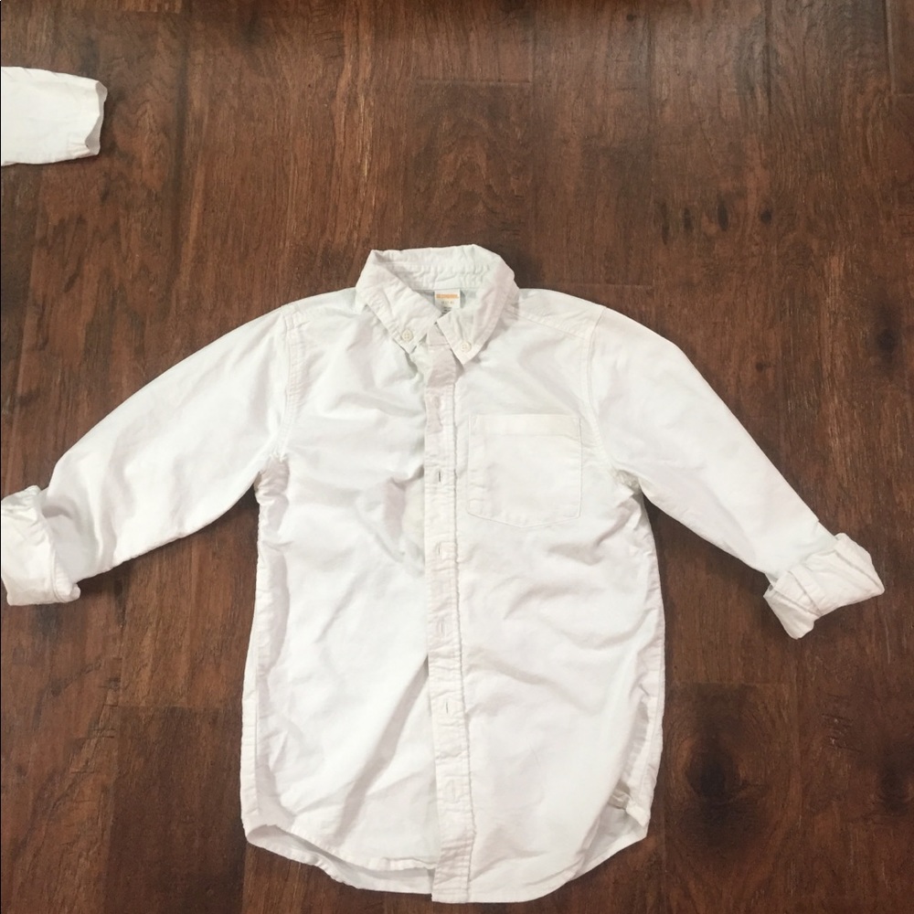 Gymboree Boys White Button Down
