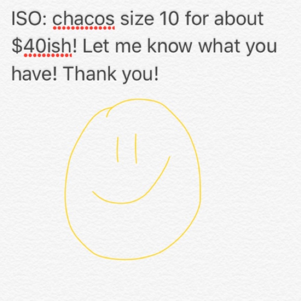 ISO listing!