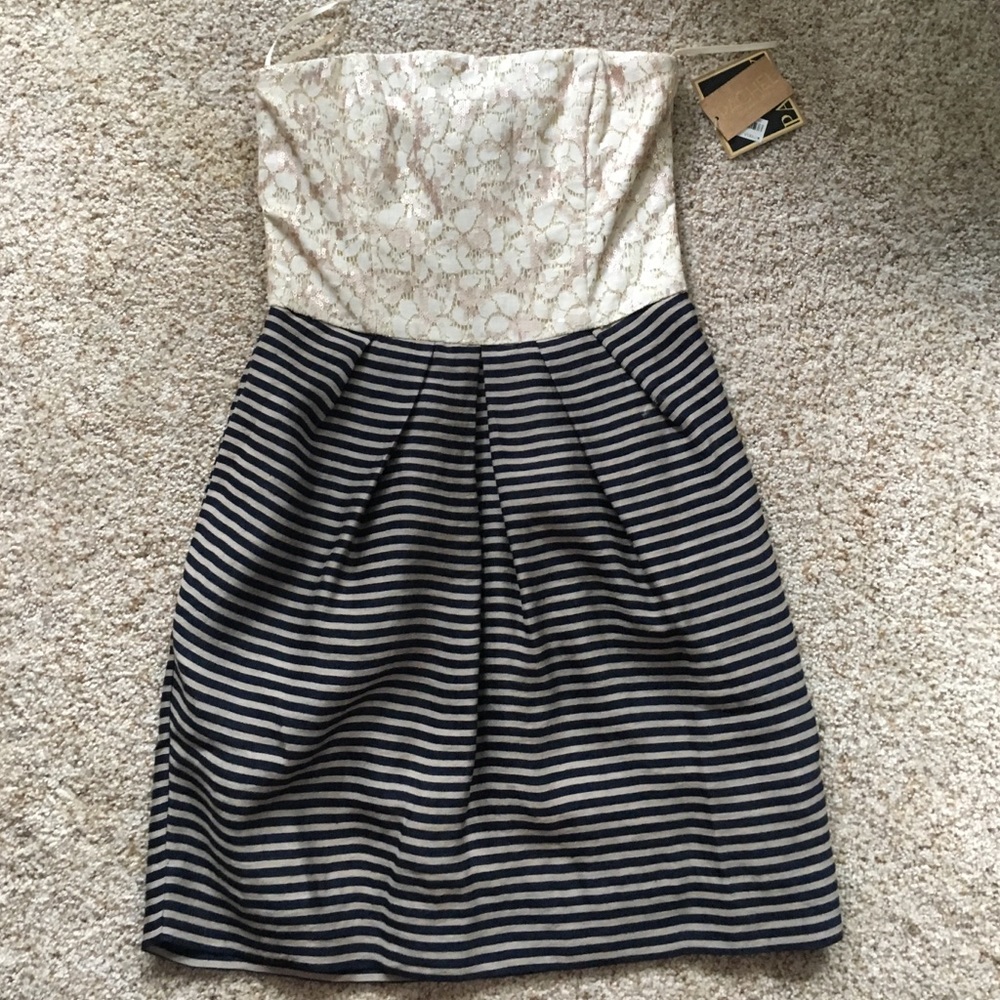 Strapless Mini Dress