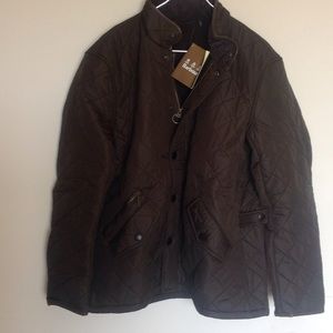 Barbour quilted Powell coat