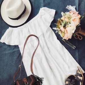 Off the Shoulder Mini Dress