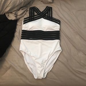 Kenneth Cole Stompin in my Stilettos White 1piece