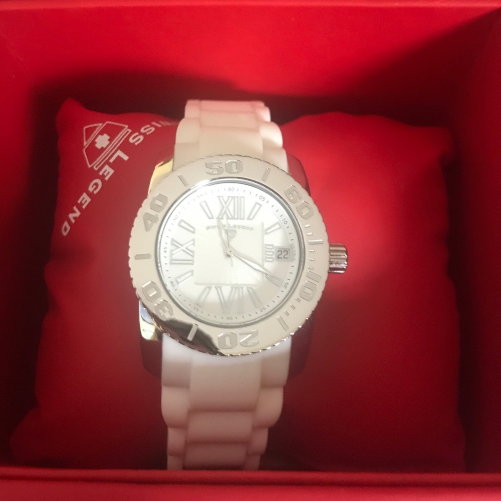 White Swiss Legend Women's Watch BRAND NEW