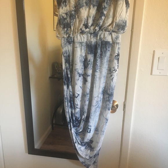 Tye dye asymmetrical dress - Picture 2 of 4