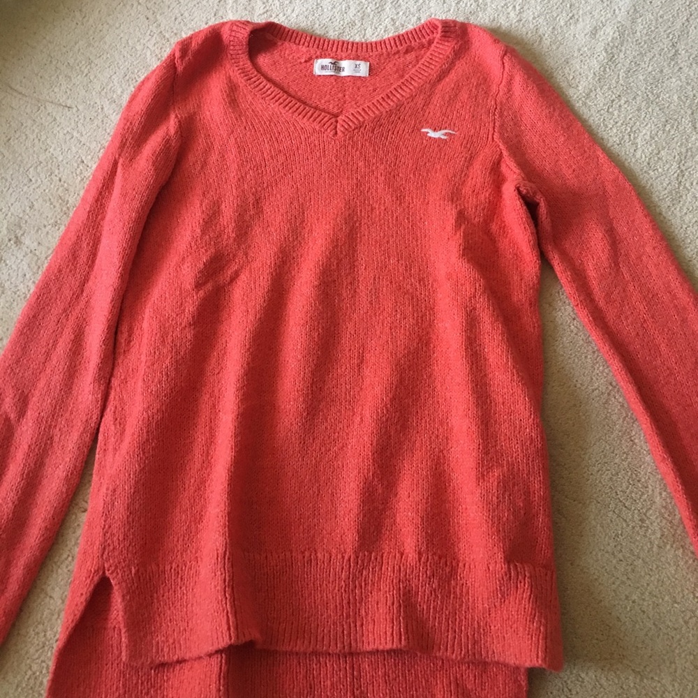 Hollister Orange Sweater