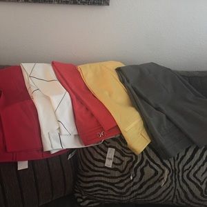 Lot of 5 New York and Co pants