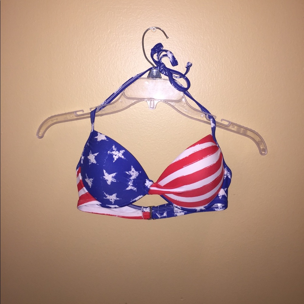 Target American Flag Bathing Suit Top