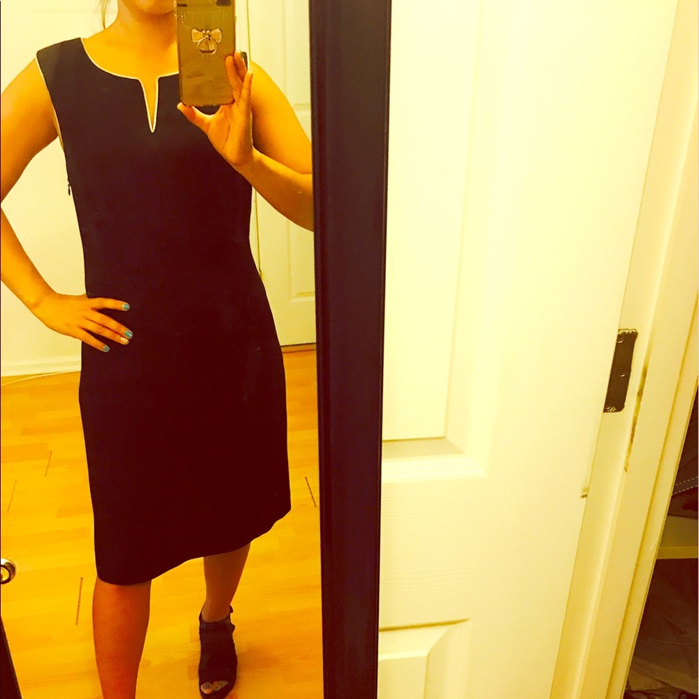 Ann Taylor Loft black dress